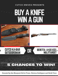 Buy a Knife & Win a Gun (5) 50//0